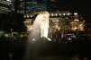 Merlion Statue - Singapore Photo, Night-time